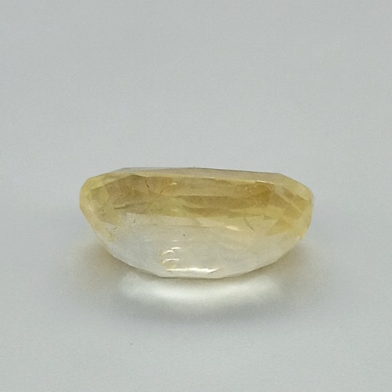 Yellow Sapphire (Pukhraj) 7.63 Ct Certified Yellow Sapphire (Pukhraj) 7.63 Ct Certified